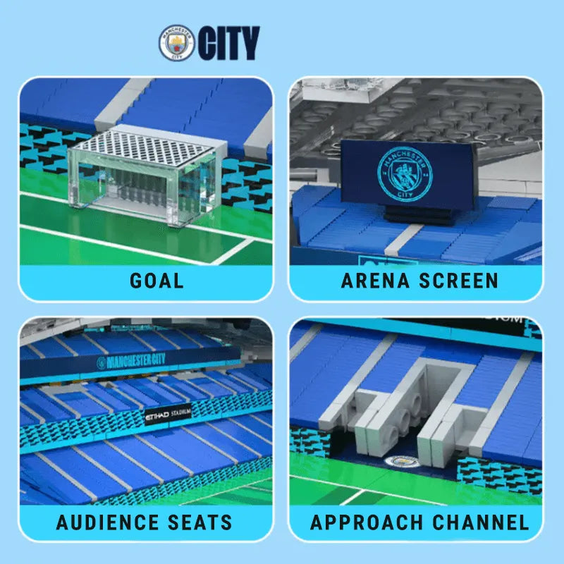 Manchester City Football Club Etihad Stadium 4472pcs-2