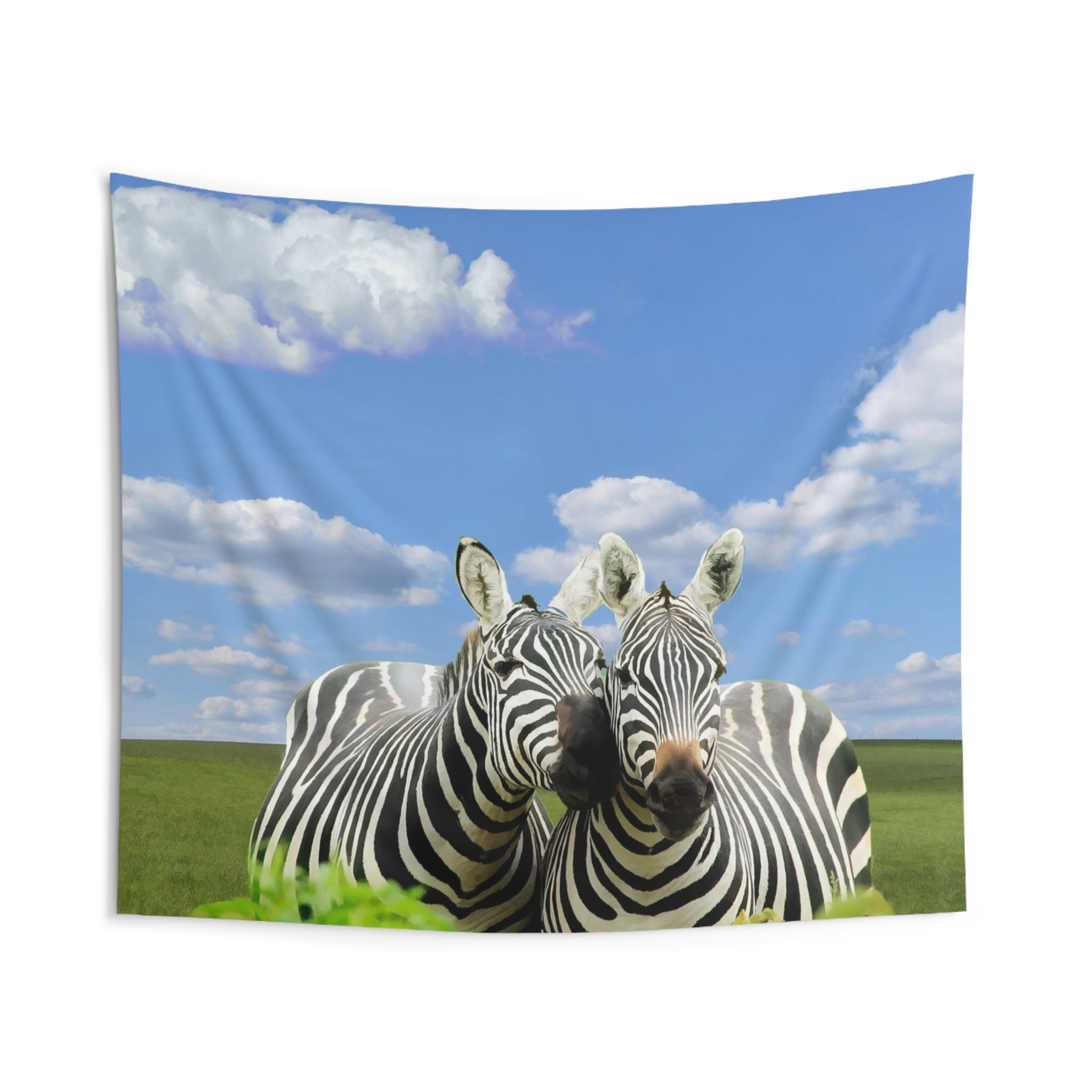 Black White Zebra Tapestry-1
