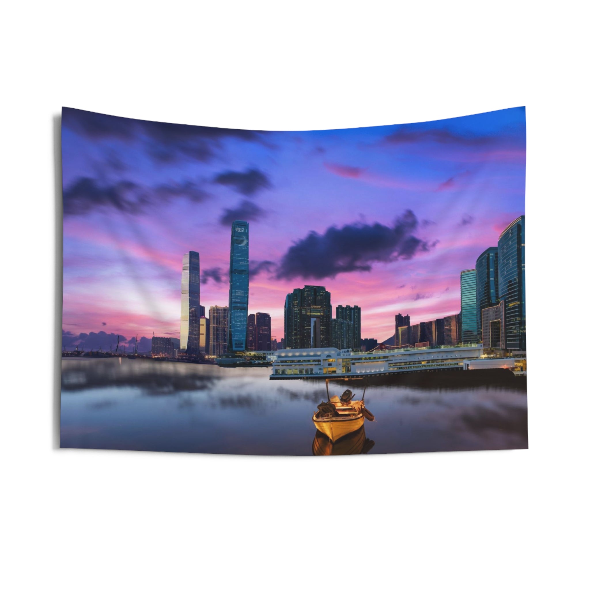 Melbourne City River Tapestry-1