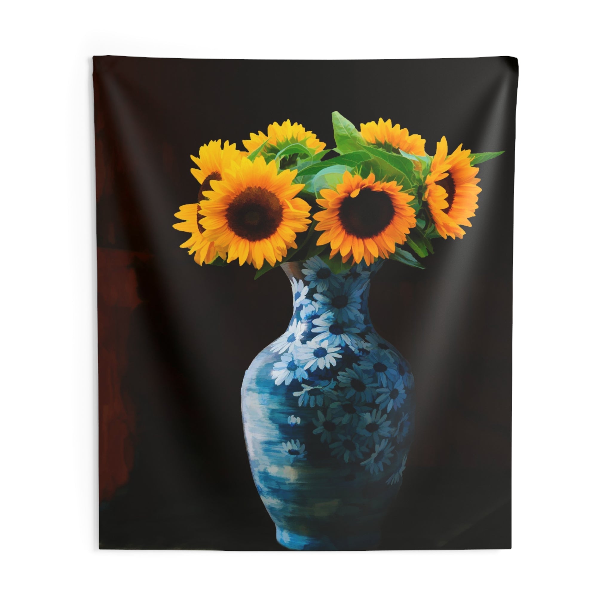 Sunflower Vase Tapestry-3