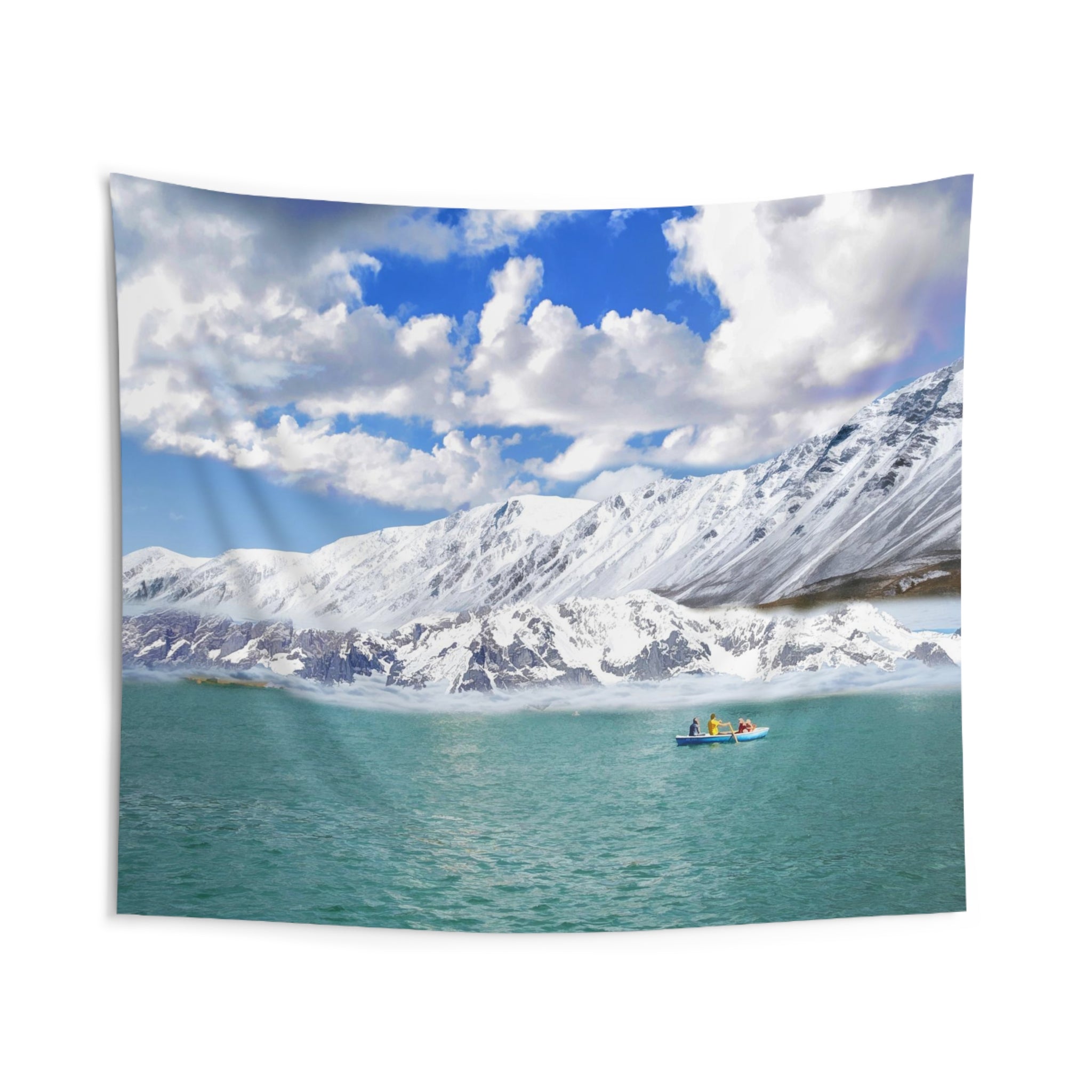 Ladakh Mountain Lake Tapestry-1