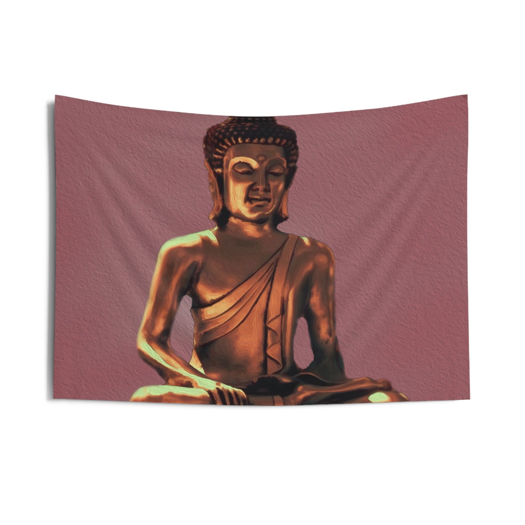 Golden Buddha Tapestry-2