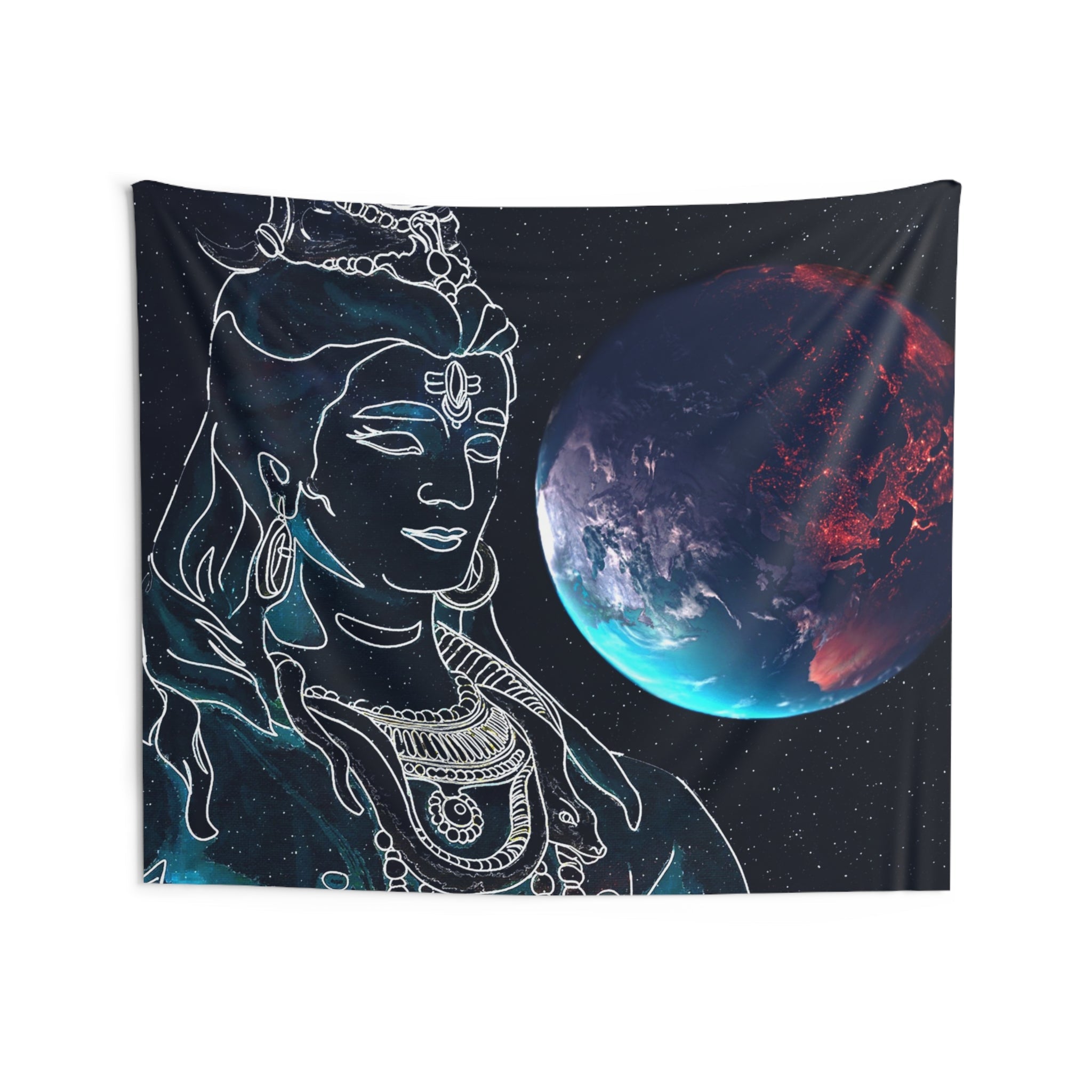 Shiva Moon Tapestry-3