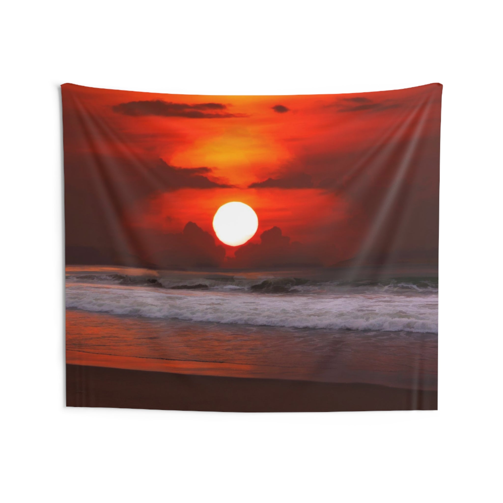 Sea Sunset Tapestry-3