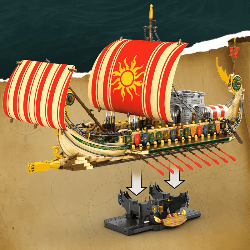 Greek Warship 2981pcs-4
