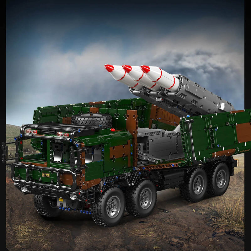 Remote-Controlled Missile Launcher Truck 3593Pcs-4