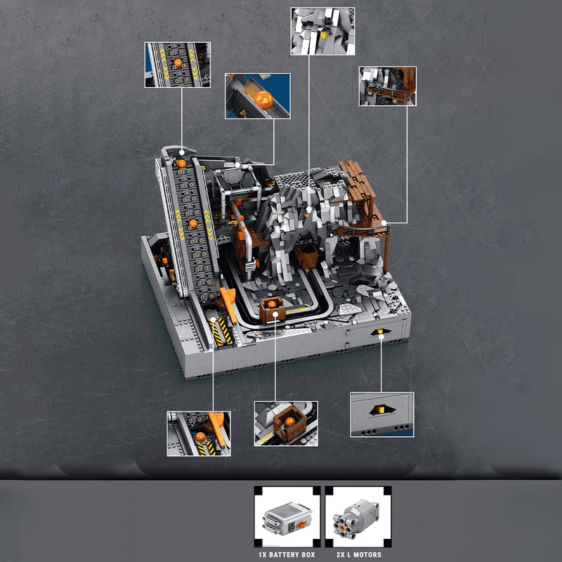 Motorised Mining GBC 3337pcs-2