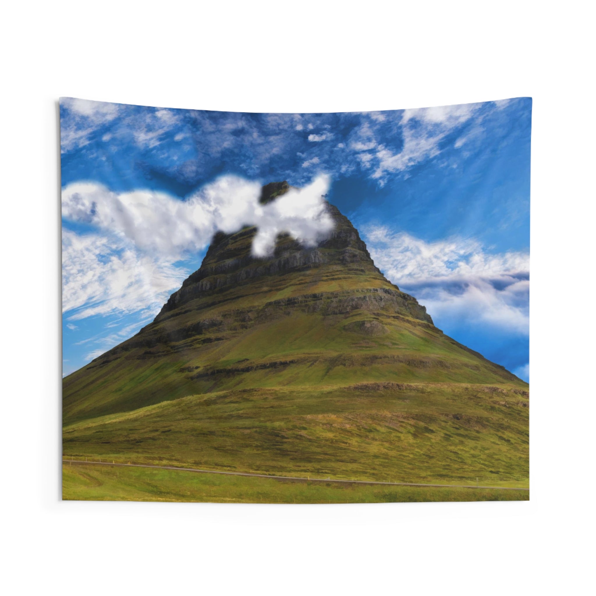 Green Mountain Top Tapestry-0