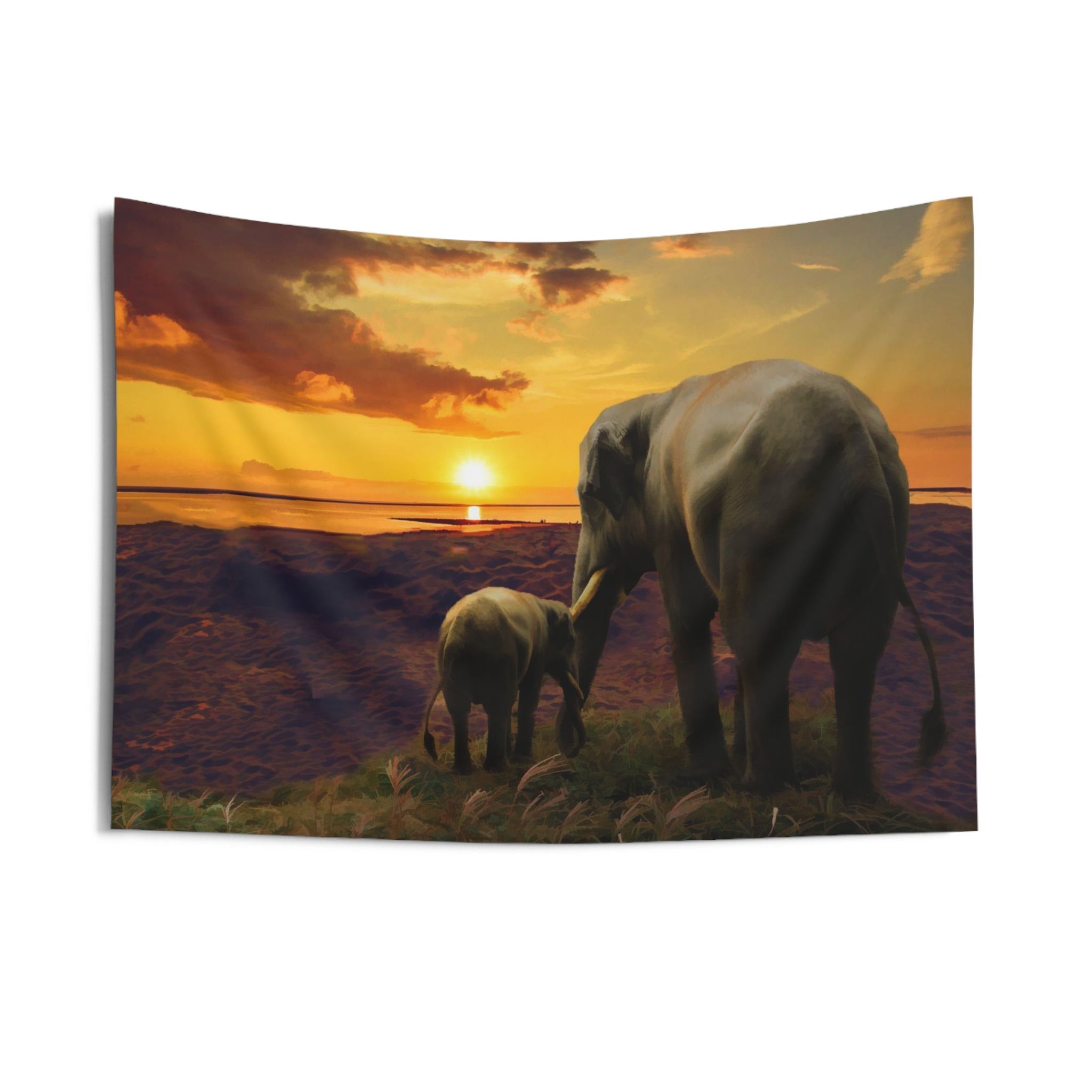 Elephant Love Tapestry-2