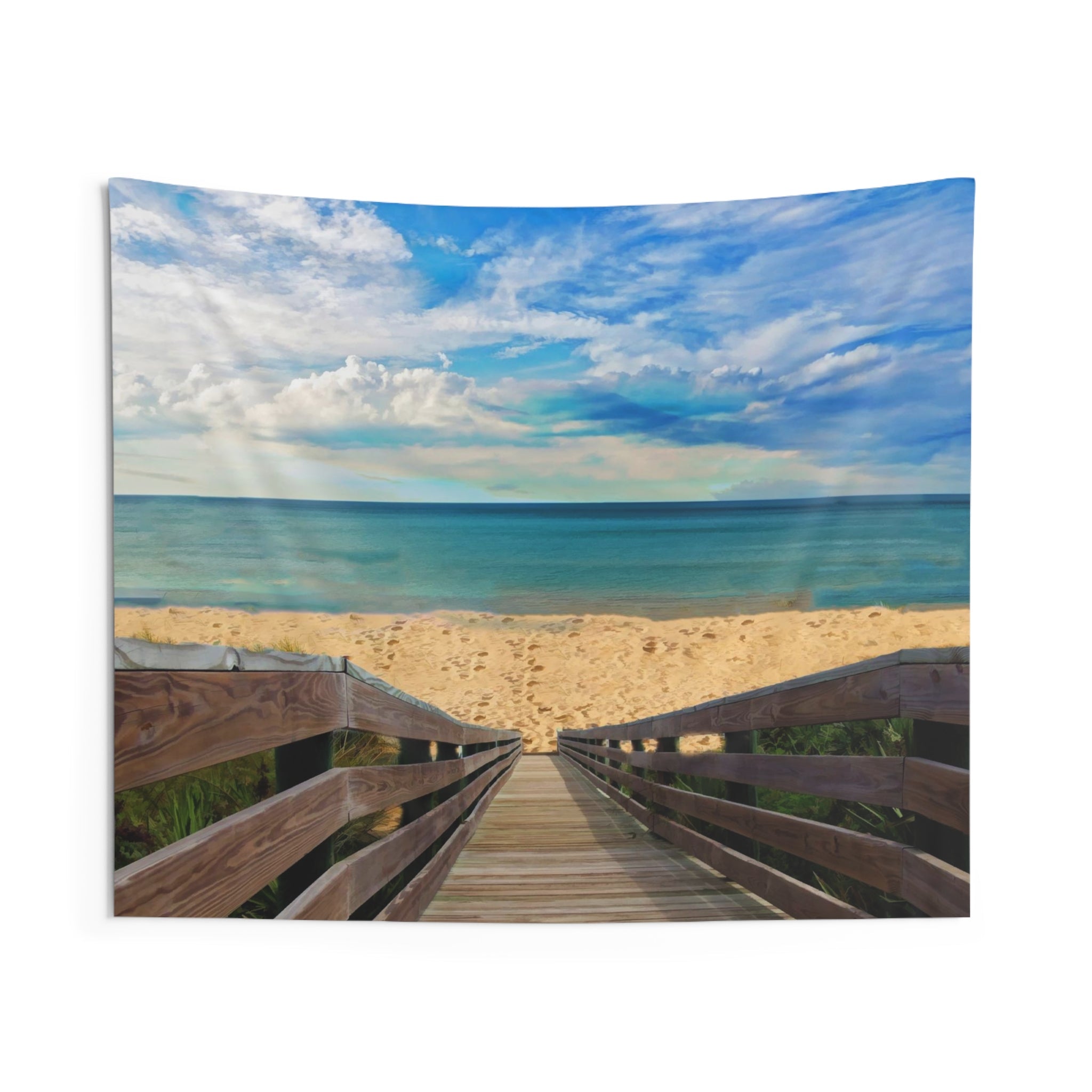 Beach Sea Tapestry-0