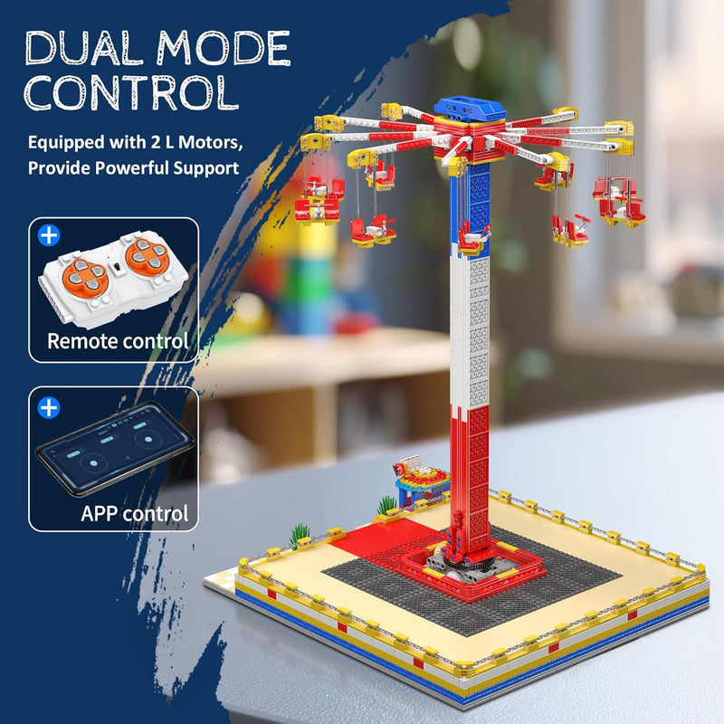 Motorised Swing Carousel 1580Pcs-3