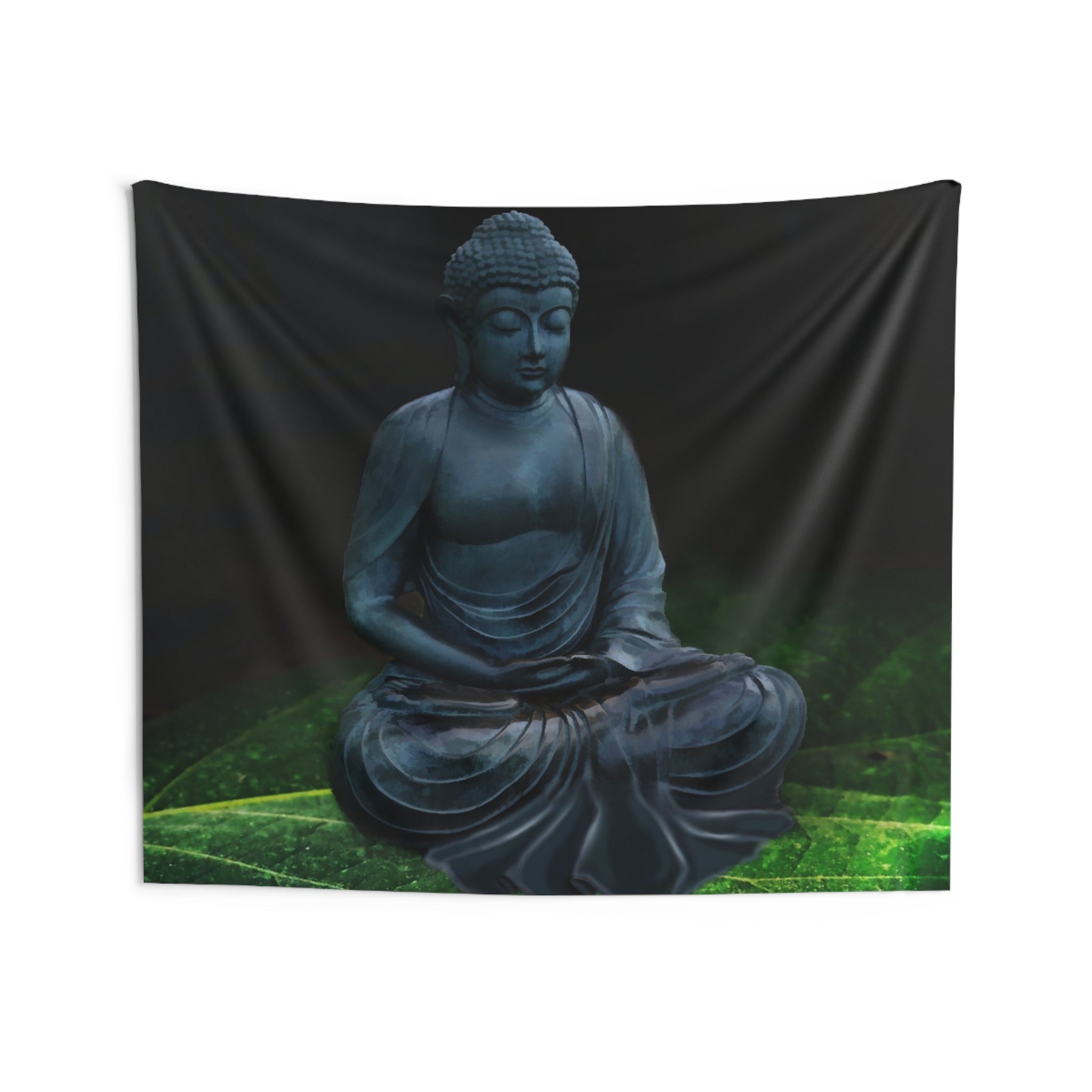 Buddha Blue Tapestry-3