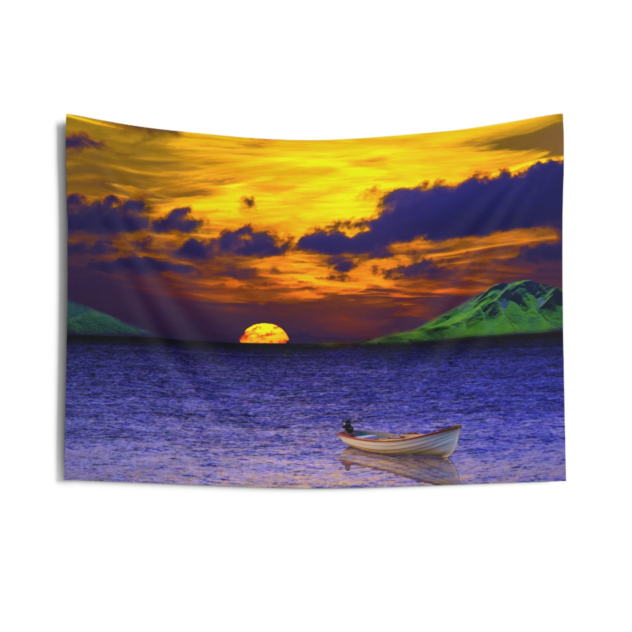 Mountain Lake Tapestry-2