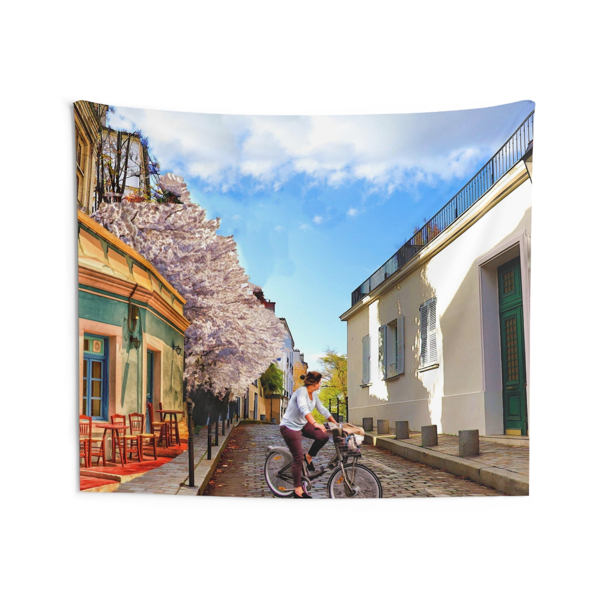 Town street Tapestry-3