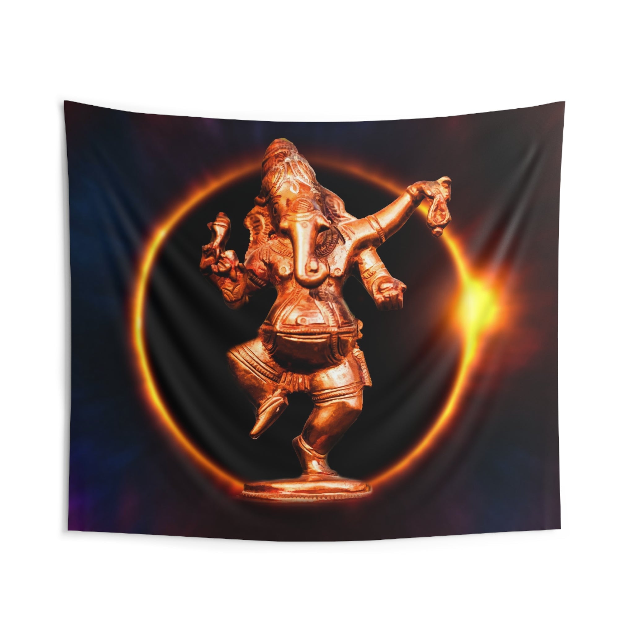 Dancing Ganesha Tapestry-1