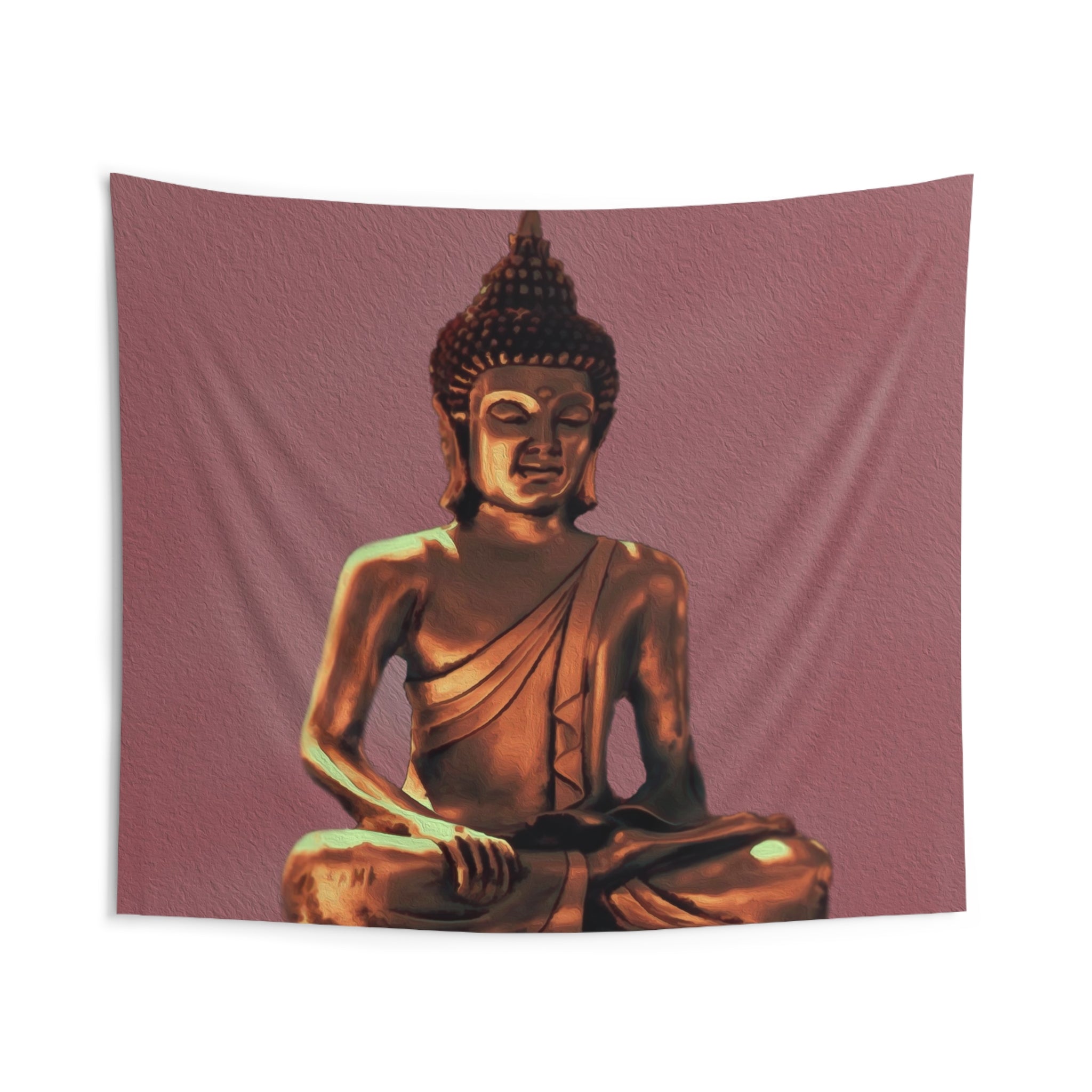 Golden Buddha Tapestry-1