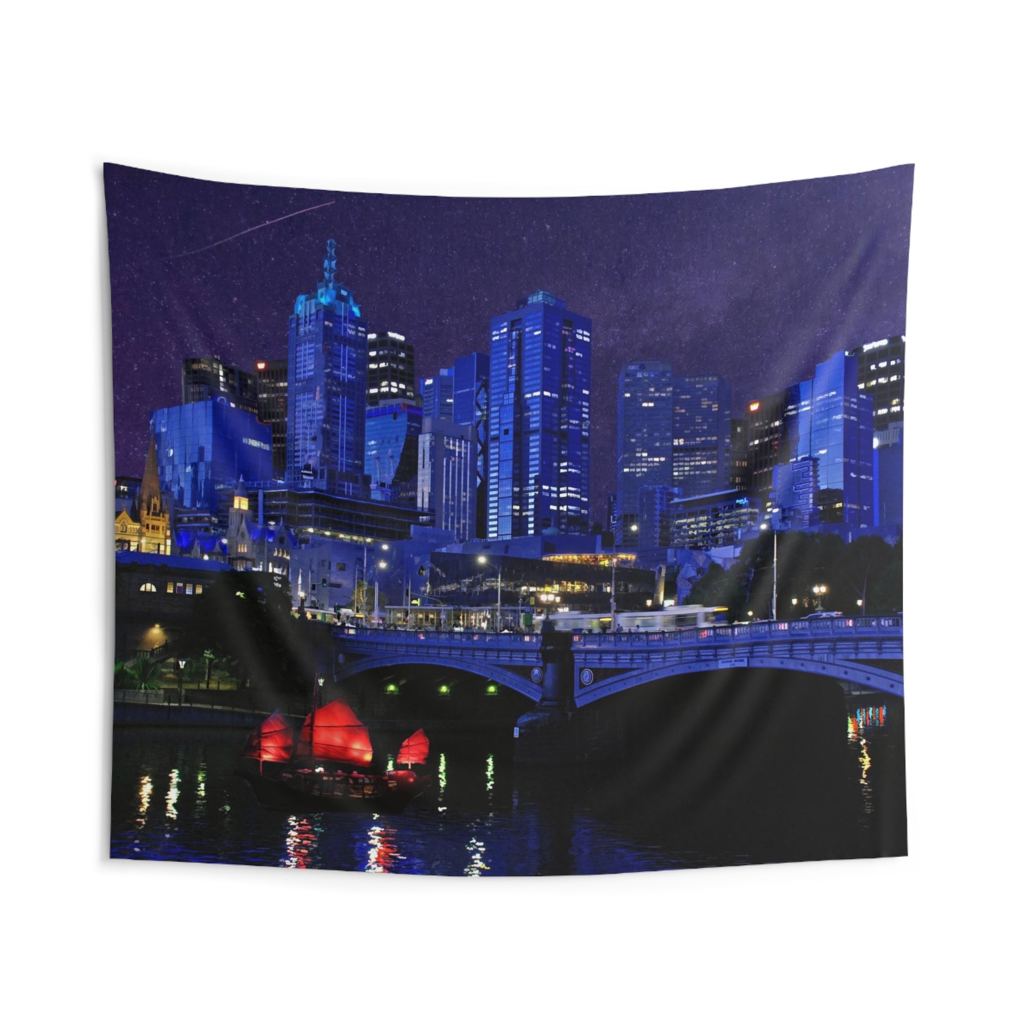 Melbourne Night Tapestry-0