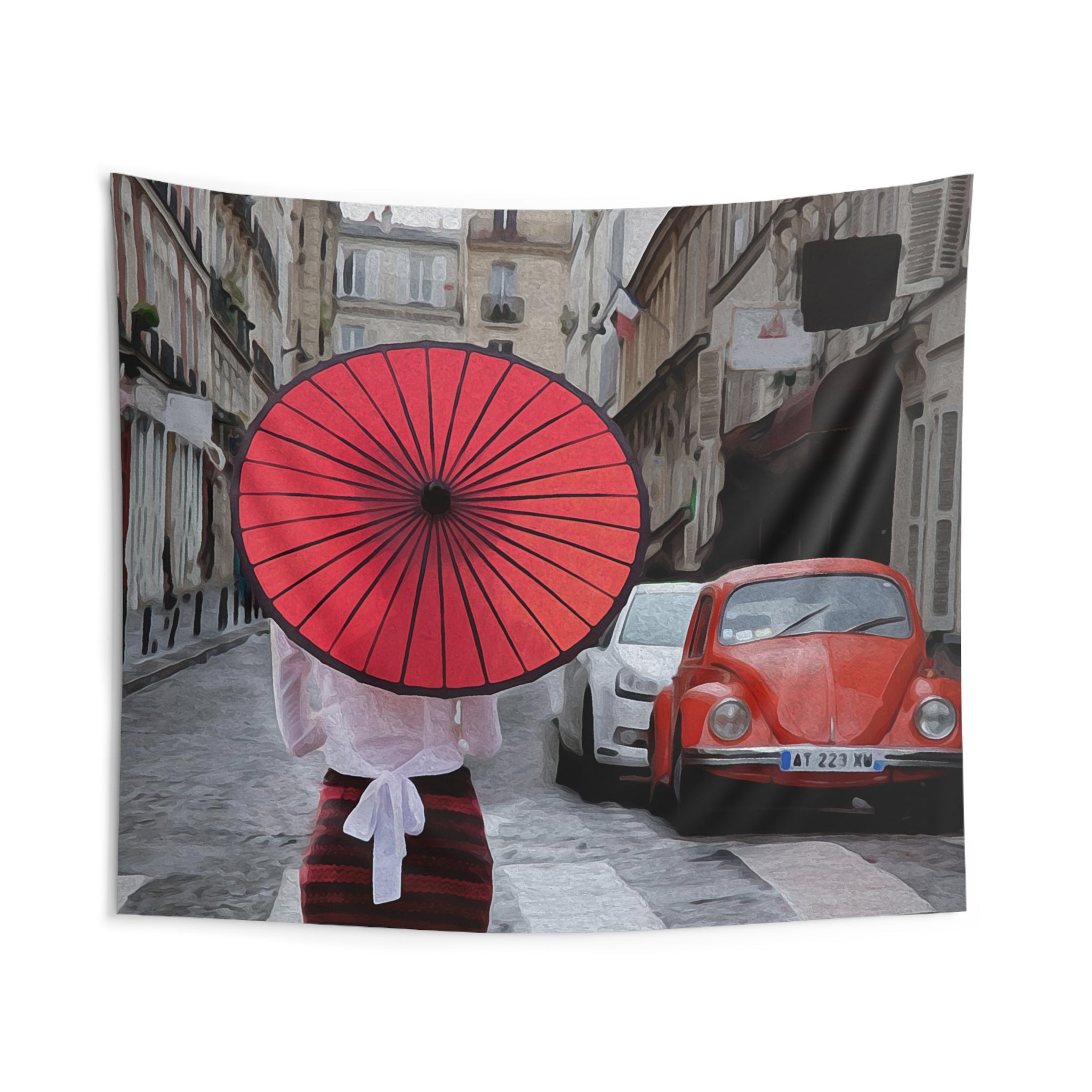 Tokyo Street Walk Tapestry-1