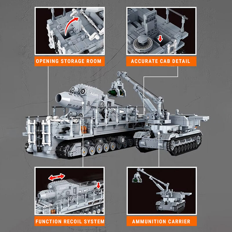 The Ultimate Karl Mortar 2874Pcs-4