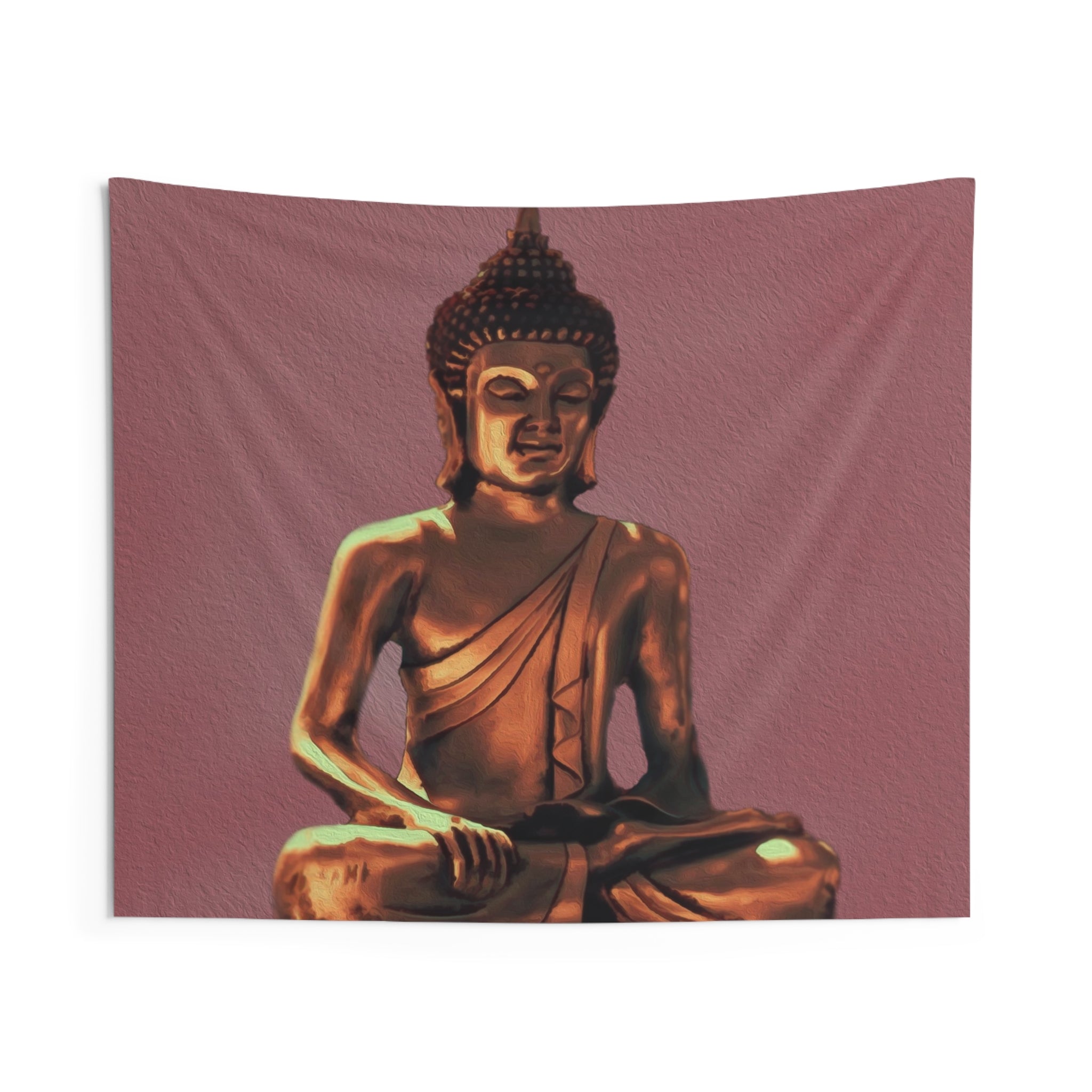 Golden Buddha Tapestry-0