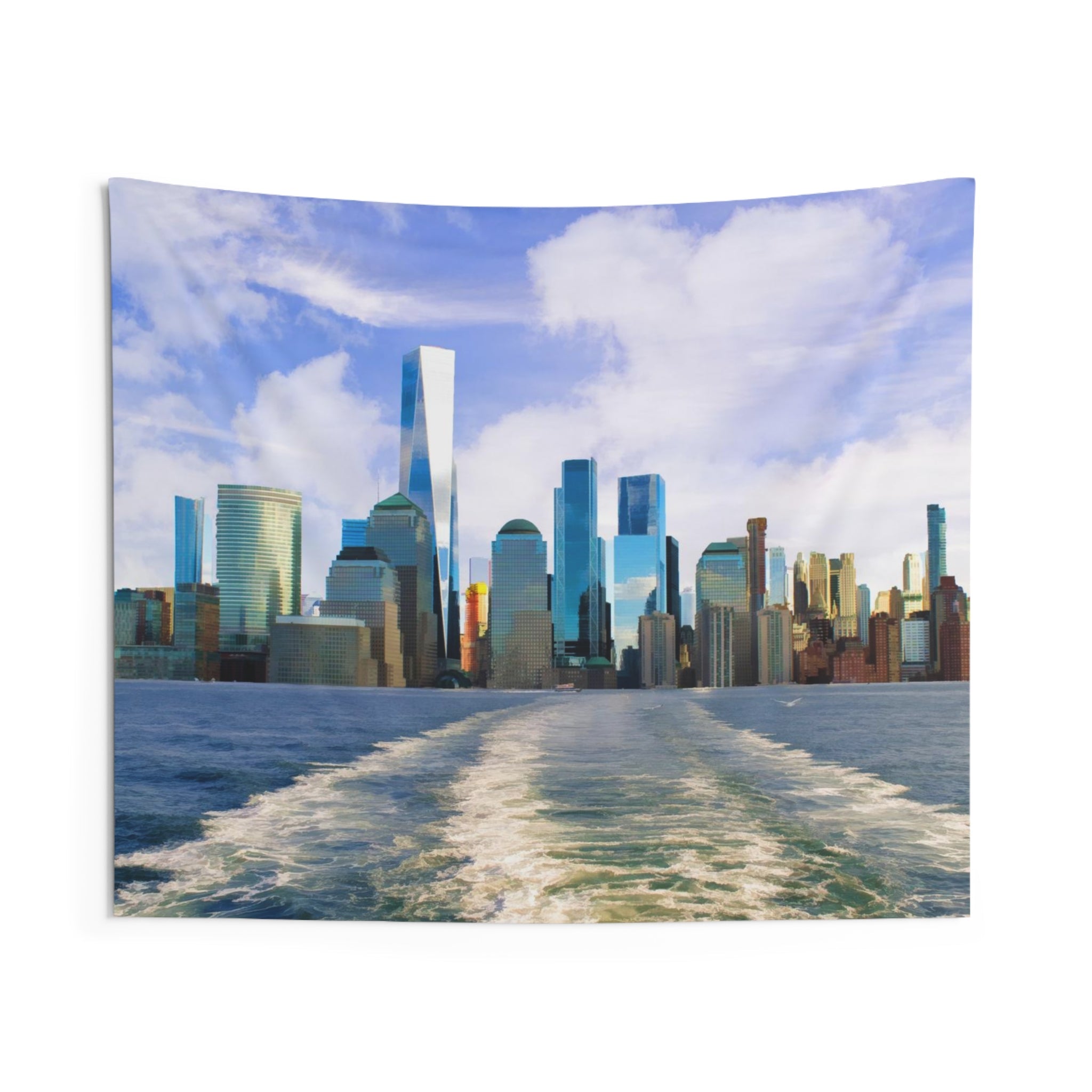New york Skyline Tapestry-0