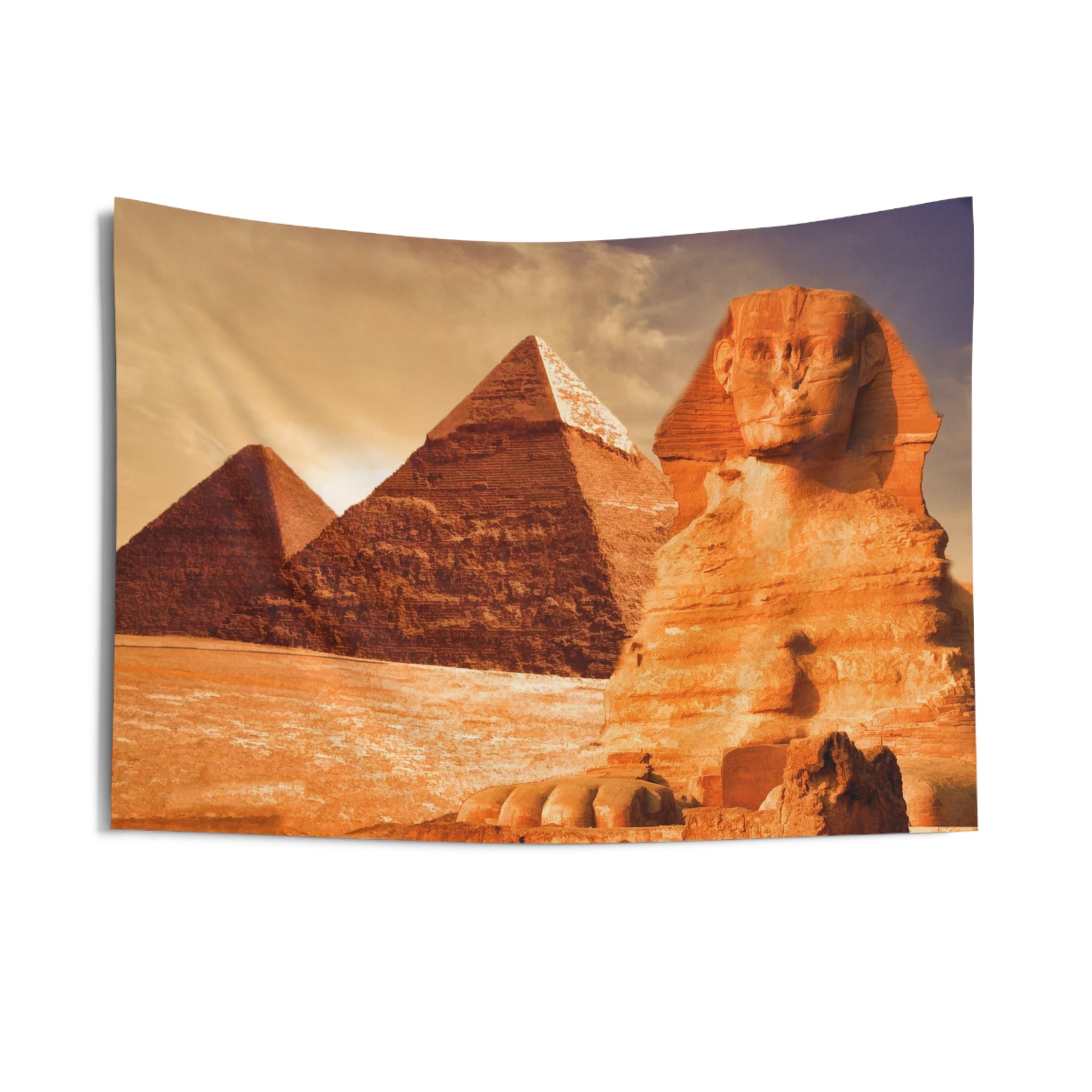 Brown Pyramid Tapestry-2