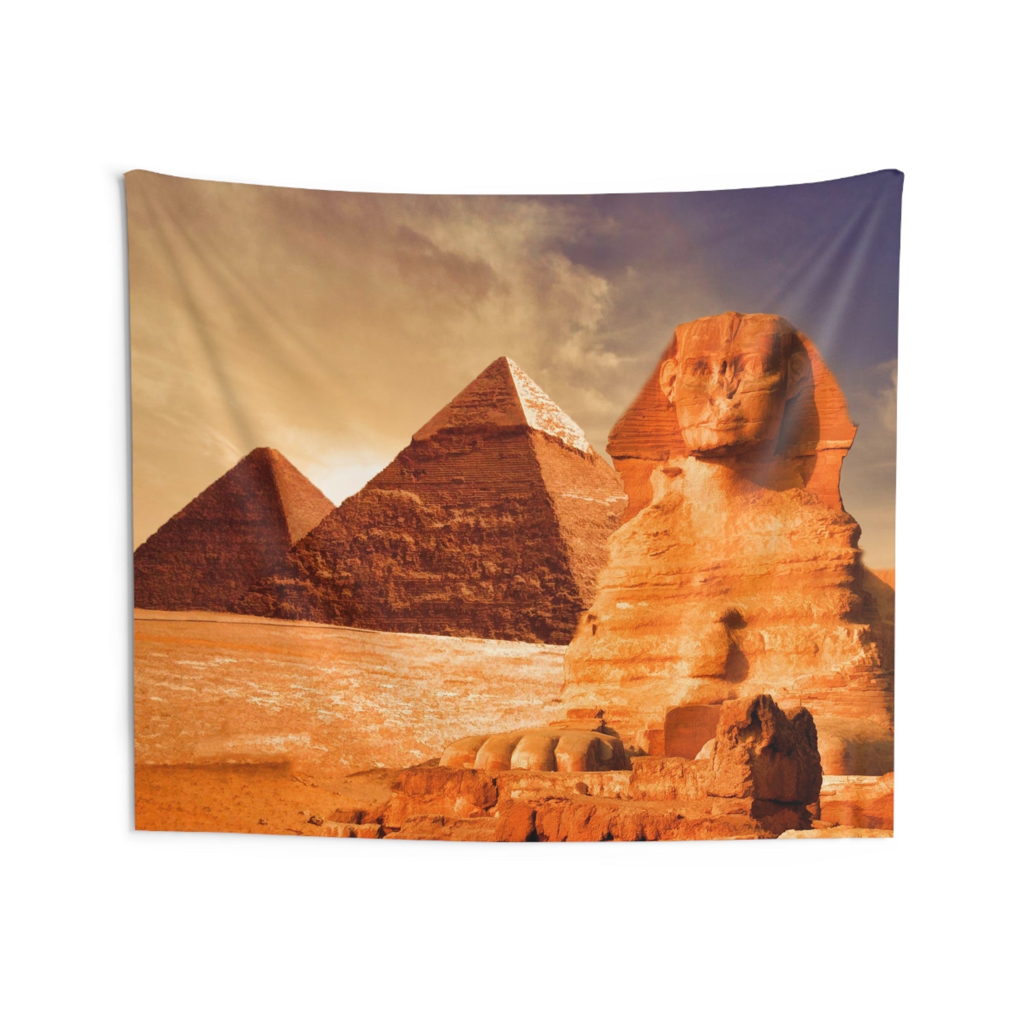 Brown Pyramid Tapestry-3
