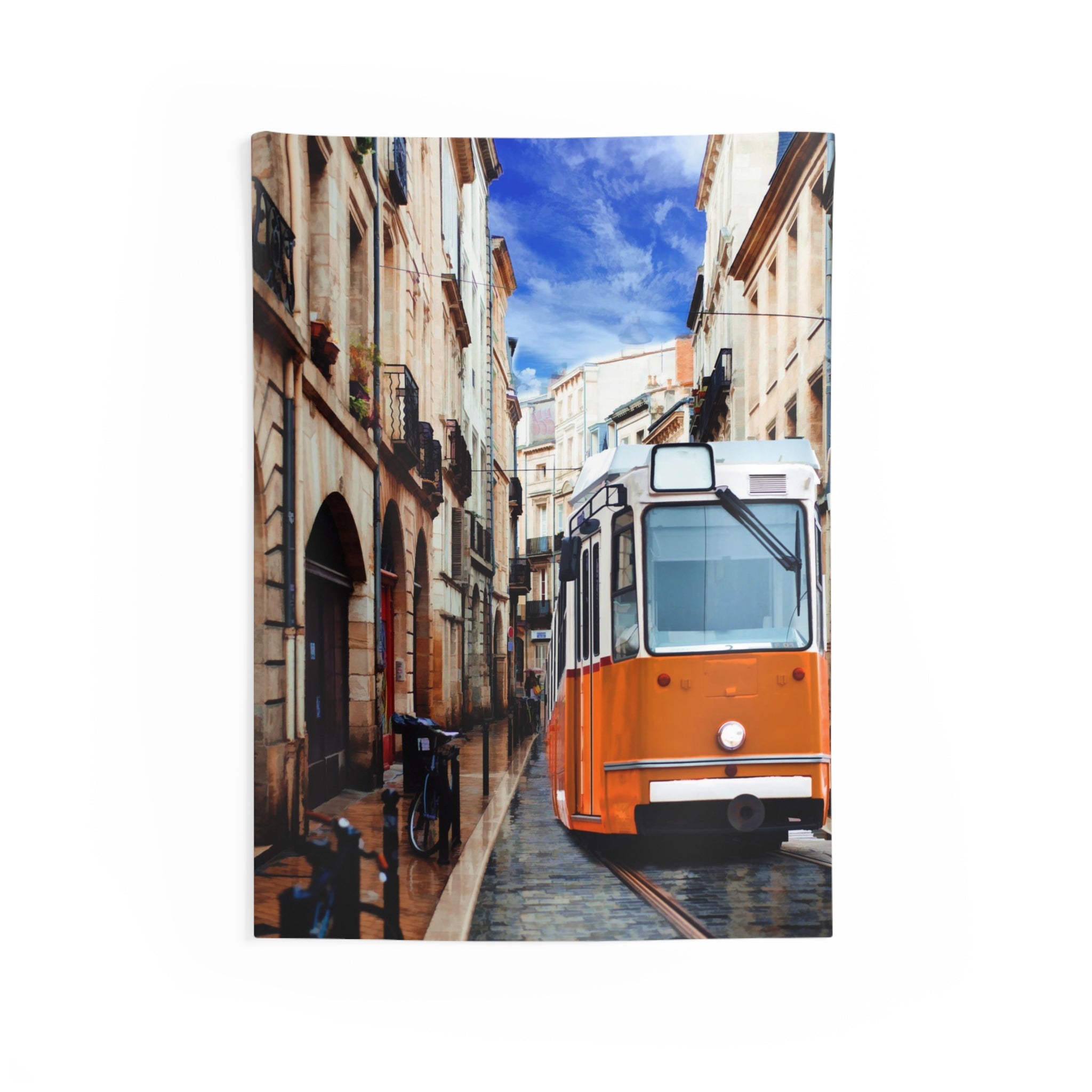 Norway Tram Tapestry-0