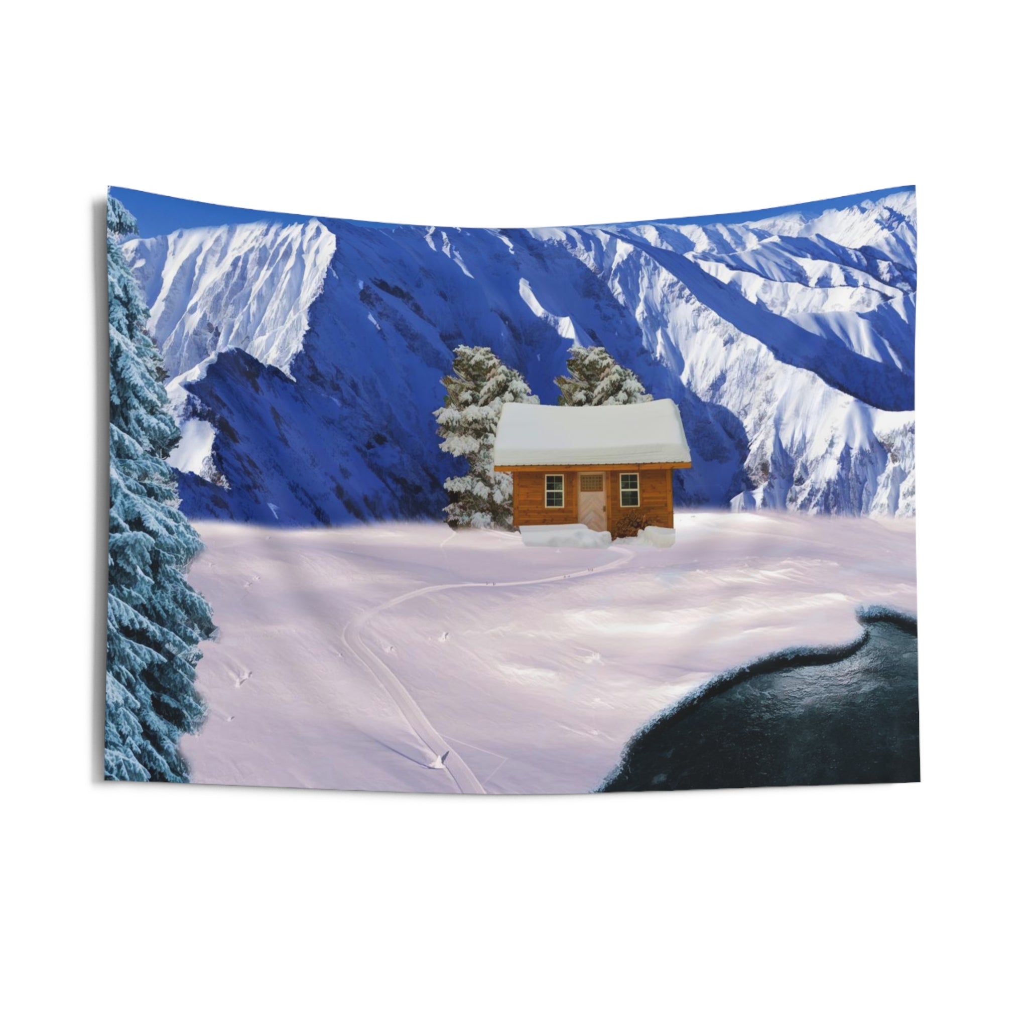 Winter Hut Tapestry-2