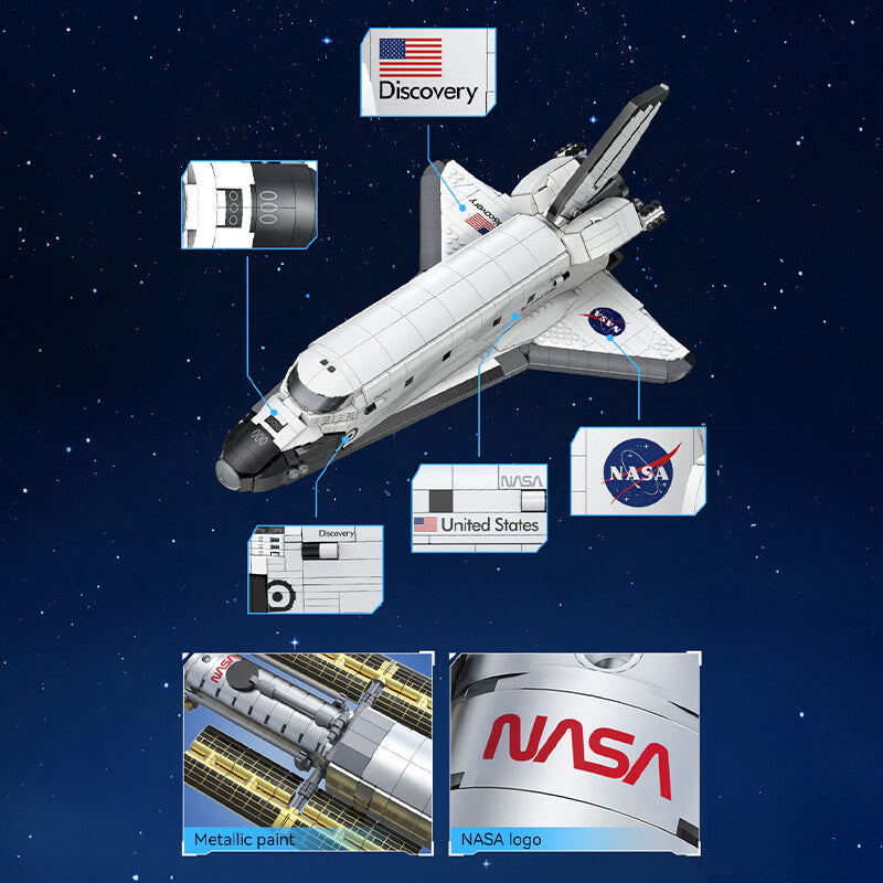 NASA Space Shuttle Discovery 1826PCS-3
