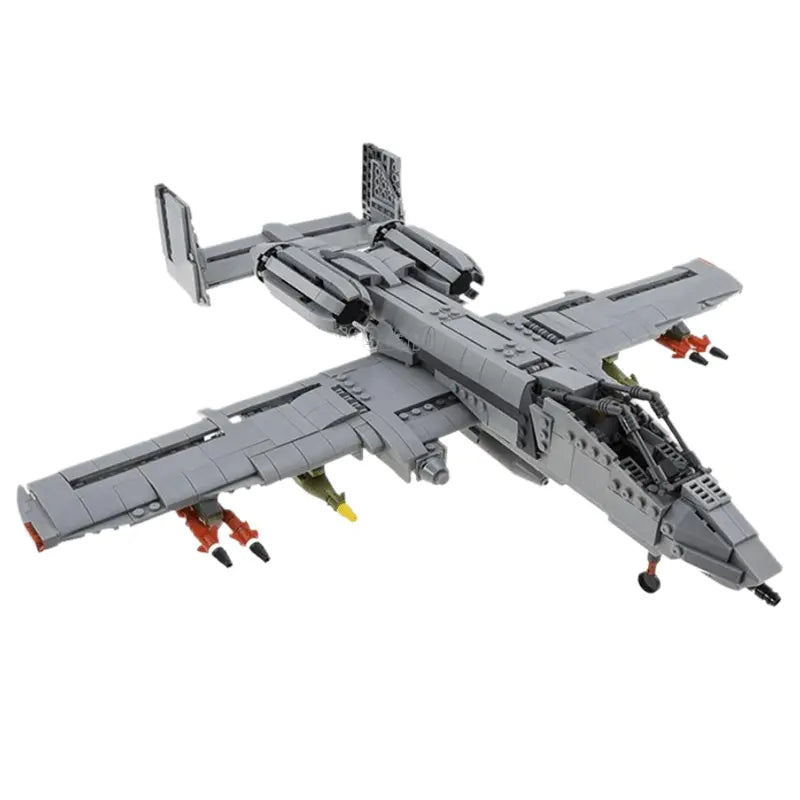 A-10 Ground Attack Aircraft 1049pcs-0