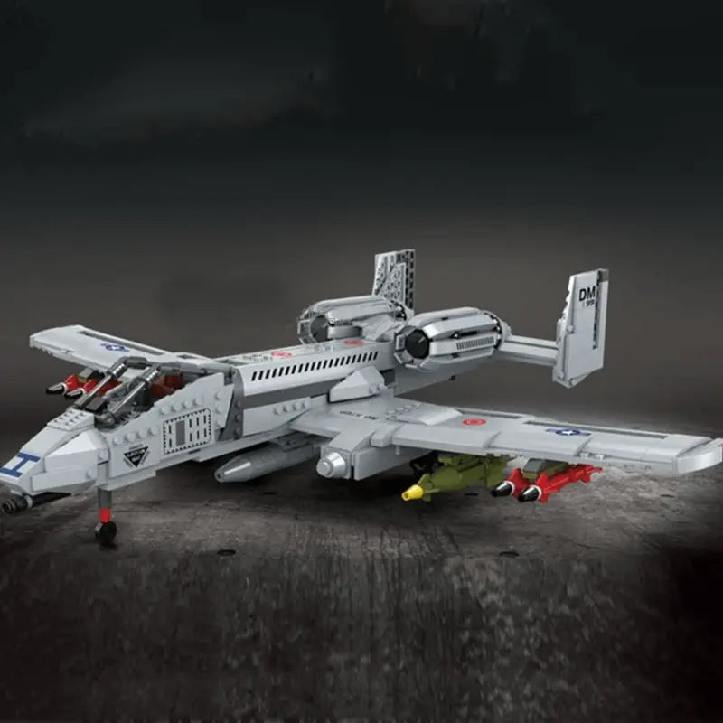 A-10 Ground Attack Aircraft 1049pcs-4