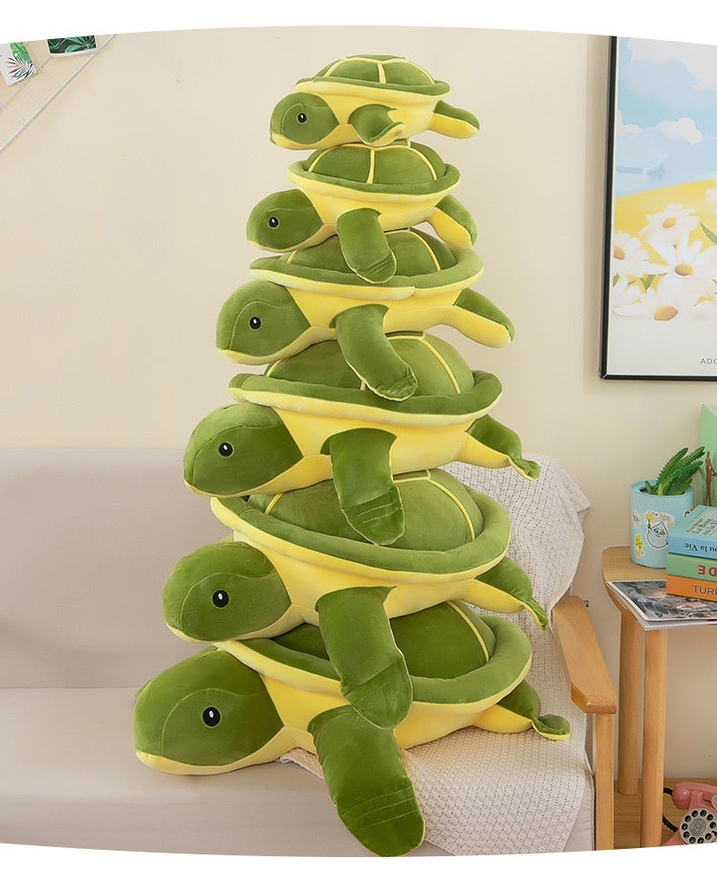 Adorable Little Turtle Plush Simulation Pillow Toys-1