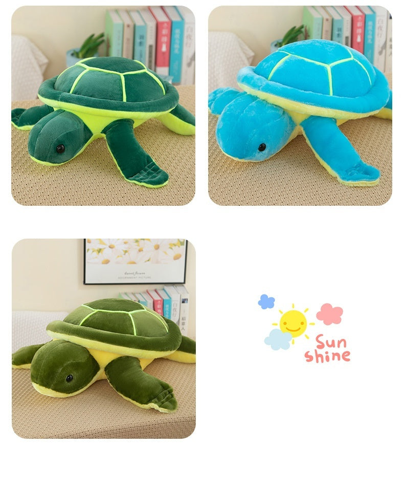 Adorable Little Turtle Plush Simulation Pillow Toys-4