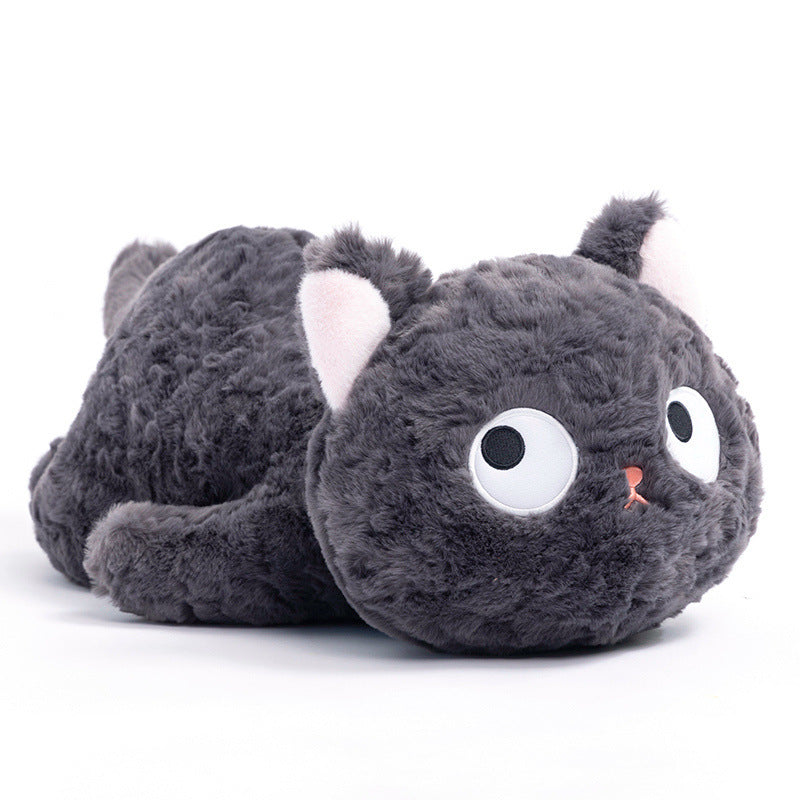 Adorable Plush Black Cat Toy-3