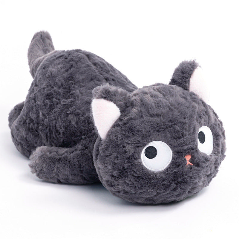 Adorable Plush Black Cat Toy-5