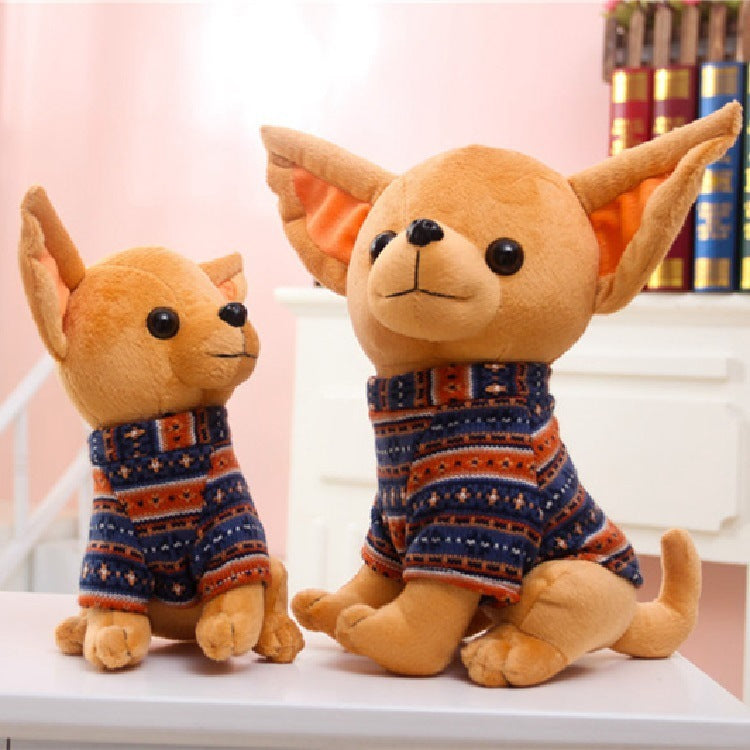 Adorable Plush Dog Doll Toy-0