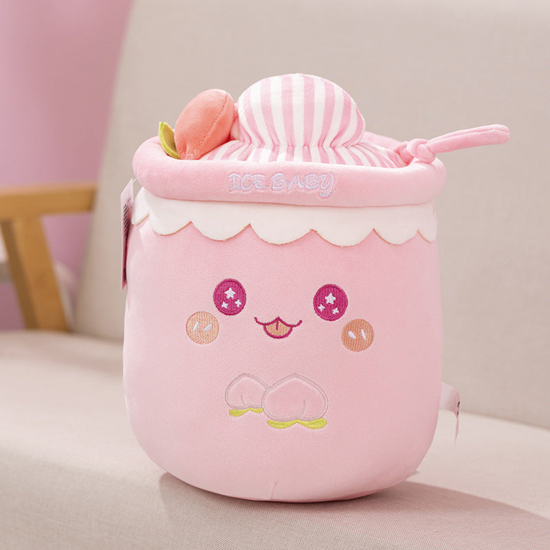 Adorable Plush Milk Tea Stuffed Toy-2