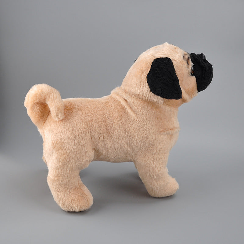 Adorable Plush Pug Simulation Toy-3
