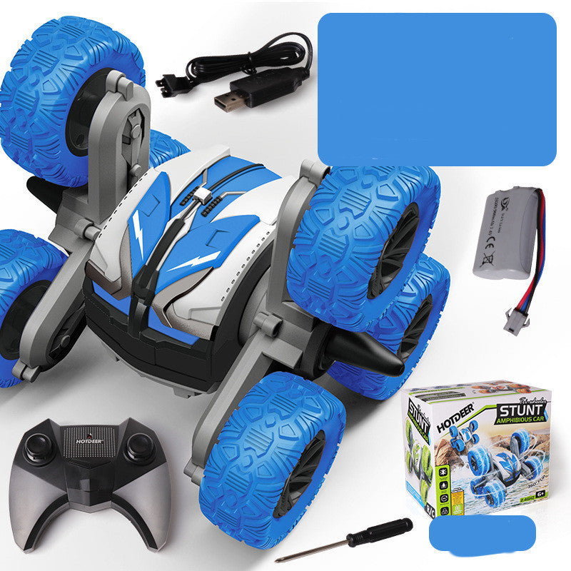 All-Terrain Amphibious Remote Control Stunt Car-0