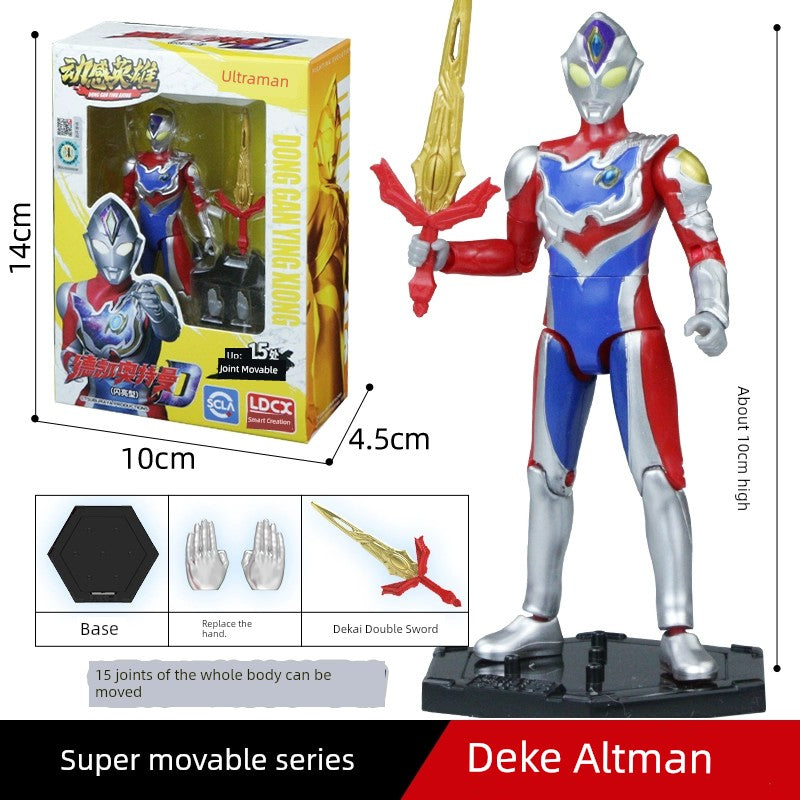 Authentic Ultraman Action Figure-7