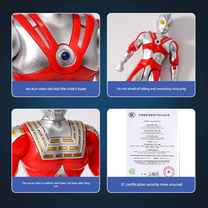 Authentic Ultraman Large Movable Doll-3