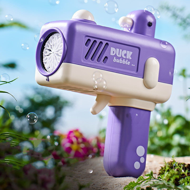 Automatic Cute Pet Bubble Gun-4