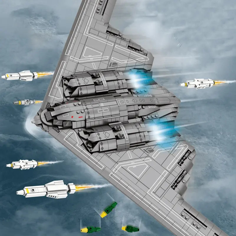 B2 Strategic Bomber 2062pcs-3