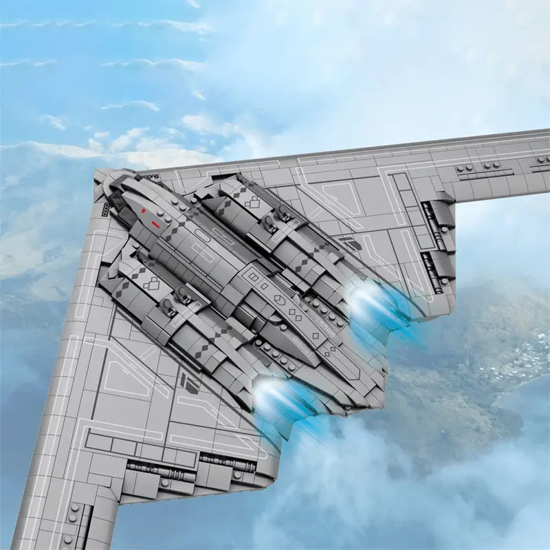 B2 Strategic Bomber 2062pcs-4