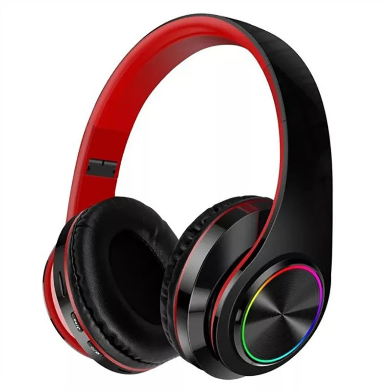 Wireless Bluetooth Headphone with Colorful Lights-0