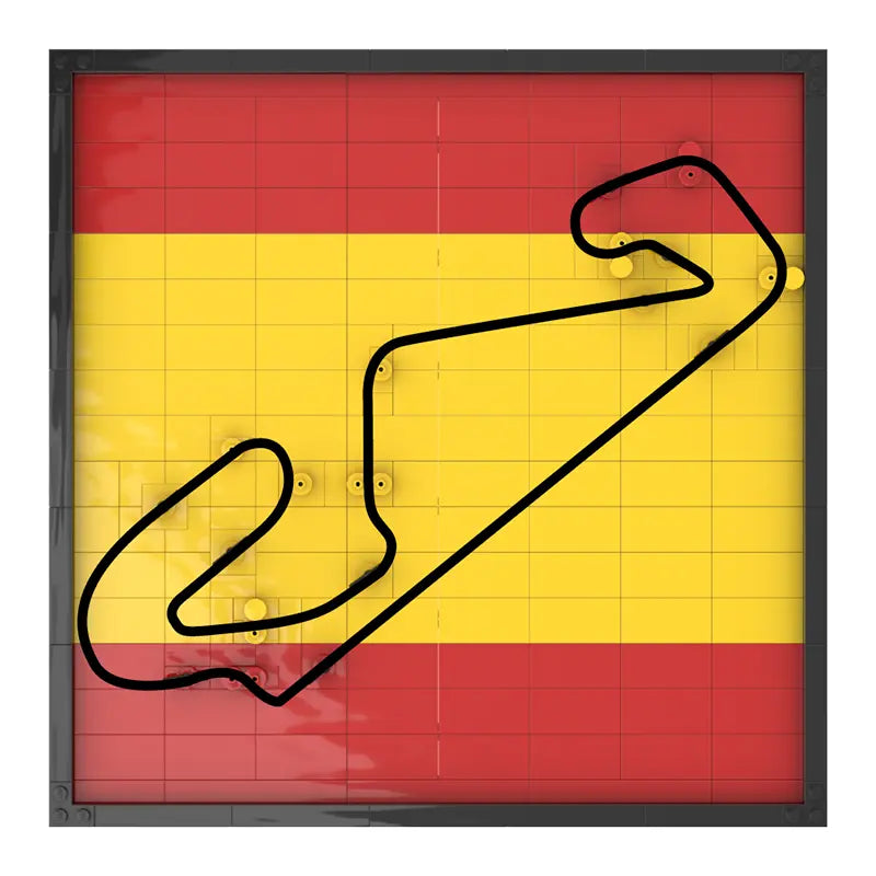 Barcelona Track Map 343pcs-0