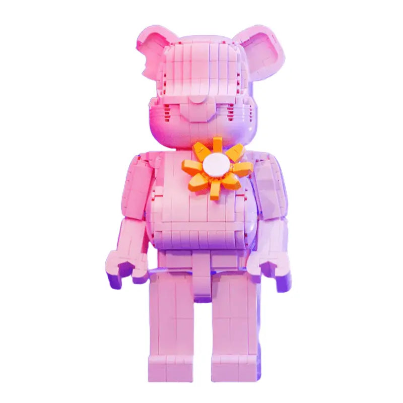 BearBlock #FlowerBear 1125pcs-0