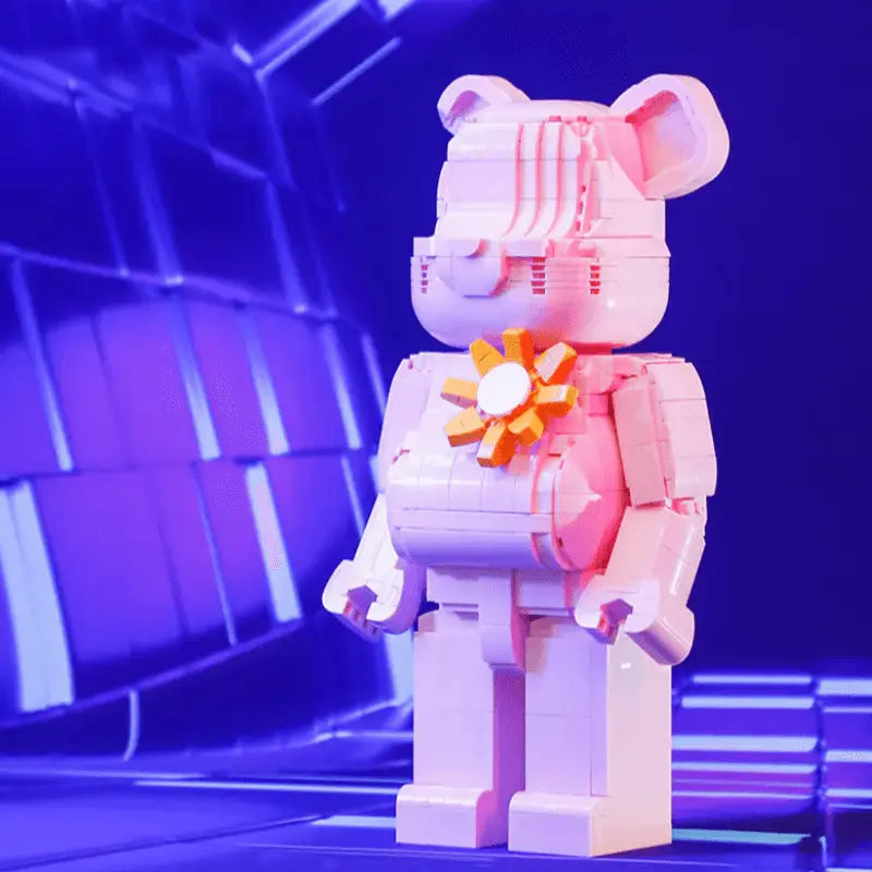 BearBlock #FlowerBear 1125pcs-1