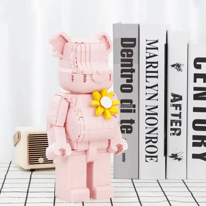 BearBlock #FlowerBear 1125pcs-2